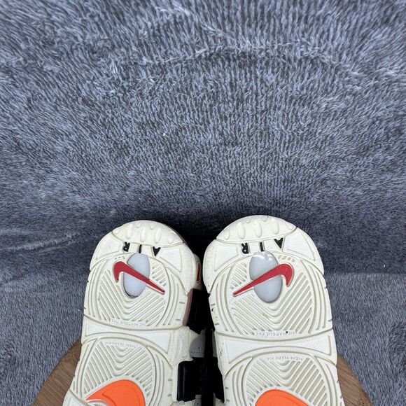 Nike Shoes Youth Size 5.5Y Black White Air More Uptempo Basketball GS DX3360-001 - Picture 8 of 10